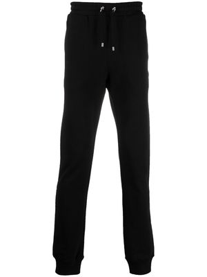 Balmain embroidered-design track pants - Black