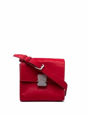 1017 ALYX 9SM Ludo leather shoulder bag - Red