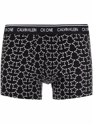 Calvin Klein Underwear star-print boxer briefs - Black