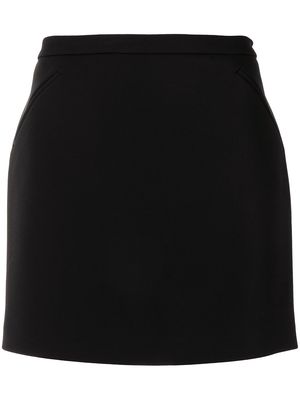 TOM FORD double cady stretch mini skirt - Black
