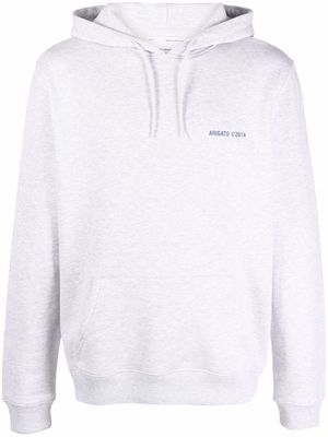 Axel Arigato logo-print hoodie - Grey
