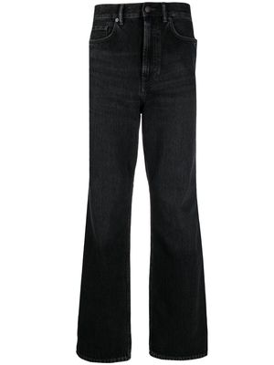 Acne Studios straight-leg five-pocket jeans - Black
