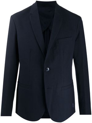 Armani Exchange single-breasted blazer - Blue