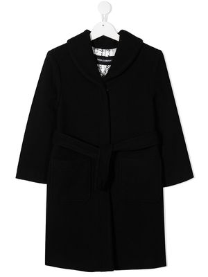 Dolce & Gabbana Kids tie waist coat - Black