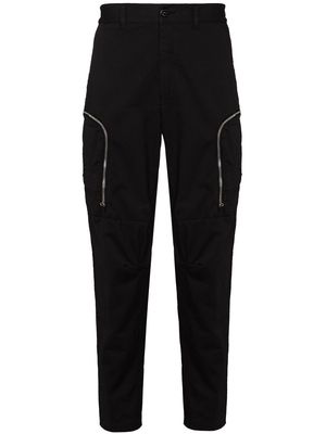 Stone Island Shadow Project tapered cargo trousers - Black