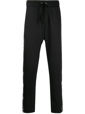 Valentino VLOGO stripe track trousers - Black