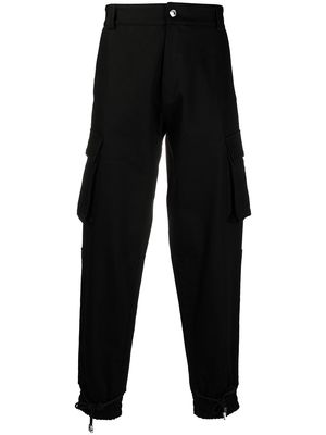 Gcds straight-leg cargo trousers - Black