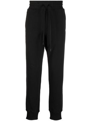 Versace Jeans Couture logo-tape track pants - Black