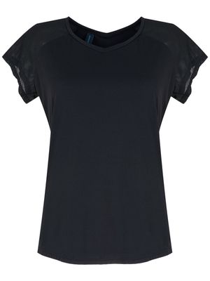 Lygia & Nanny Ritmo mesh-sleeve T-shirt - Black