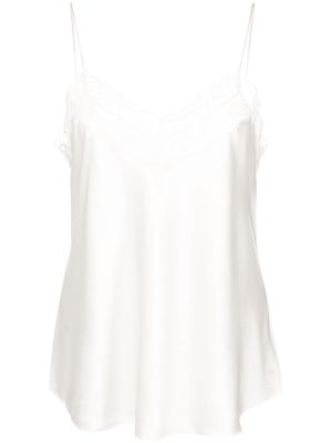 Jonathan Simkhai Erika lace-appliqué cami - White