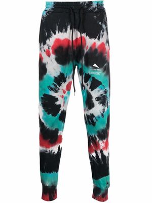 Mauna Kea tie-dye print joggers - Black