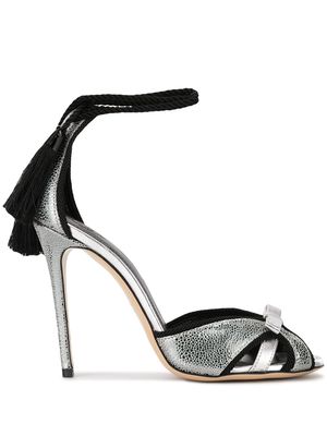 Aleksander Siradekian Donna tassel sandals - Silver