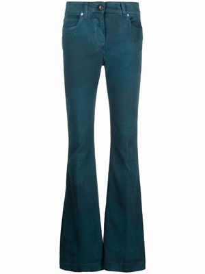ETRO mid-rise flared jeans - Blue