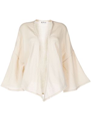 0711 Wasabi batwing blouse - White