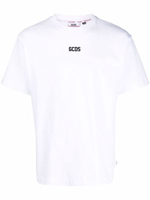 Gcds logo-print short-sleeved T-shirt - White