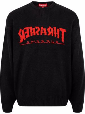 Supreme x Thrasher sweatshirt - Black