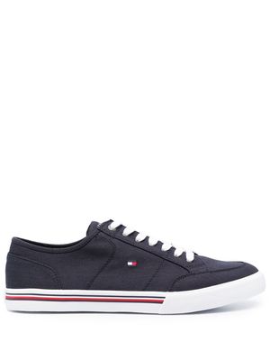 Tommy Hilfiger Core Corporate cotton sneakers - Blue
