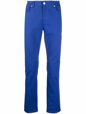 Moschino straight-leg logo jeans - Blue