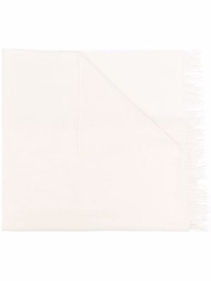 D'aniello tassel-trim cashmere scarf - Neutrals
