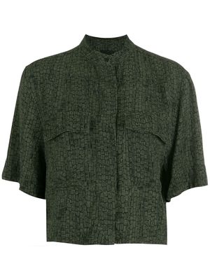 Osklen pockets Plasmo shirt - Green