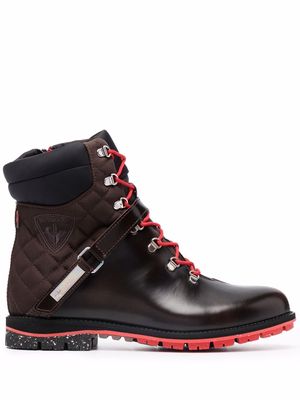 Rossignol 1907 Courchevel lace-up ankle boots - Brown