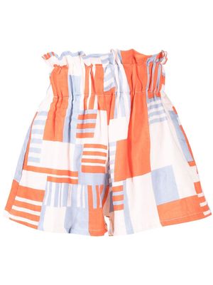 Faithfull the Brand Habana high-waisted shorts - Orange