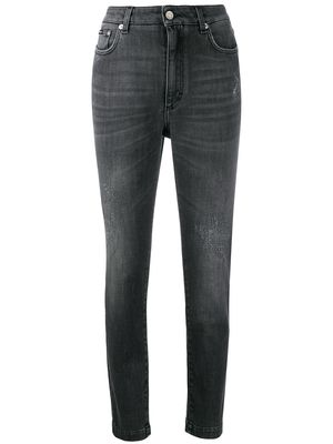 Dolce & Gabbana distressed skinny jeans - Grey