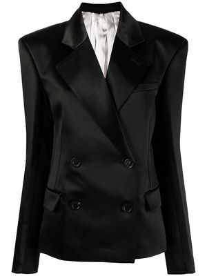 Peter Do Night double breasted blazer - Black