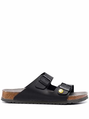 Birkenstock double-strap leather sandals - Black