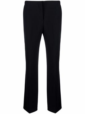 Versace mid-rise flared trousers - Black