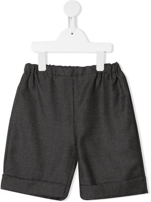 Siola elasticated-waist shorts - Grey