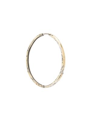 Parts of Four Hoop earring - Gold