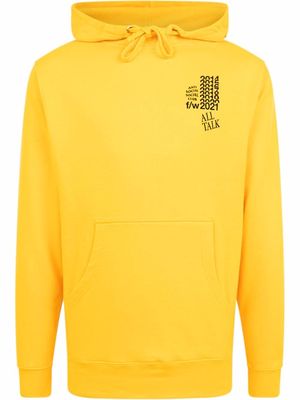 Anti Social Social Club All Talk On A Blog hoodie - Yellow