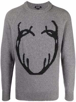 Ron Dorff Nordic knitted jumper - Grey