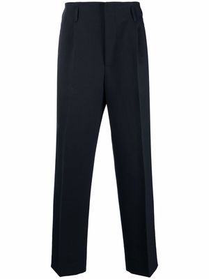 Golden Goose pressed-crease straight-leg trousers - Blue