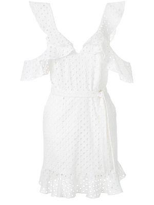 Olympiah Orchid laise dress - White