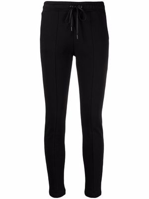 Love Moschino 3d-print fleece leggings - Black