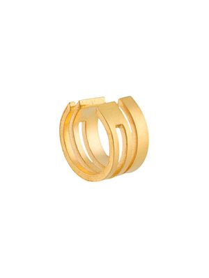 Hsu Jewellery geometric ear cuff - Gold
