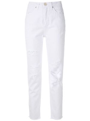 Olympiah ripped jeans - White