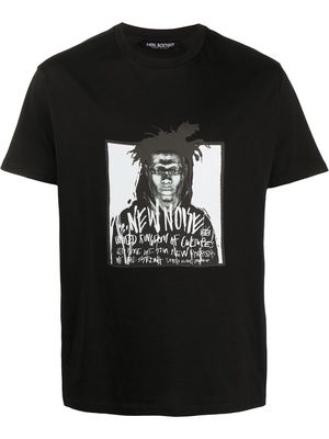 Neil Barrett New Noise crew neck T-shirt - Black