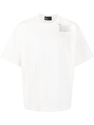 Kolor graphic-print cotton T-Shirt - White