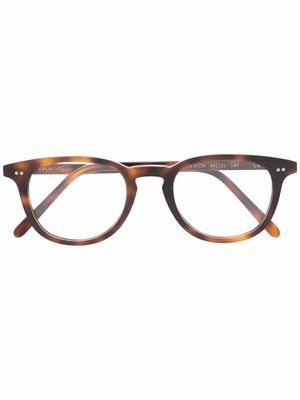 Epos Zeus 2 round-frame glasses - Brown