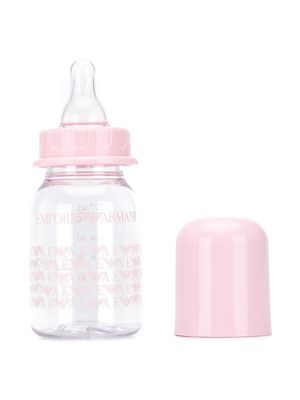 Emporio Armani Kids all-over logo bottle - Pink