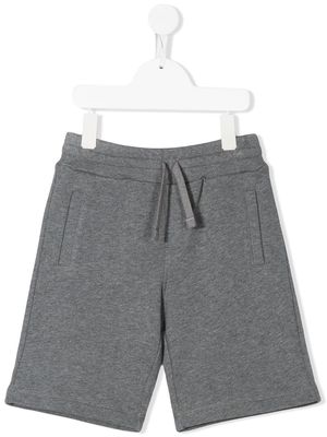 Dolce & Gabbana Kids drawstring-waist shorts - Grey
