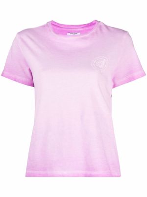Opening Ceremony logo-embroidered cotton T-shirt - Pink