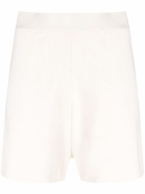 12 STOREEZ high-waisted shorts - Neutrals
