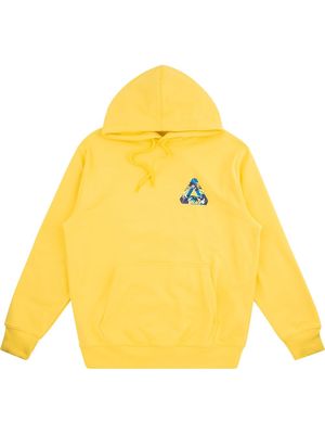 Palace Tri-camo-print hoodie - Yellow