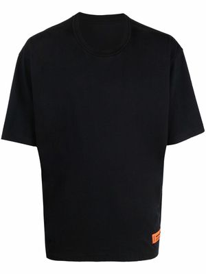 Heron Preston logo-patch cotton T-shirt - Black