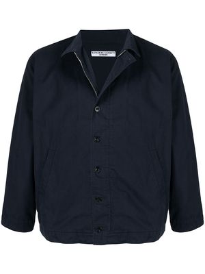 Katharine Hamnett London buttoned shirt jacket - Blue