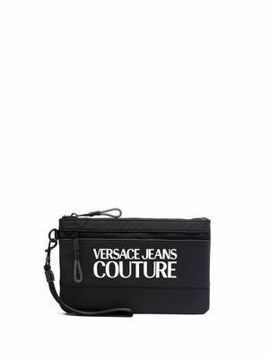 Versace Jeans Couture logo-print wallet - Black